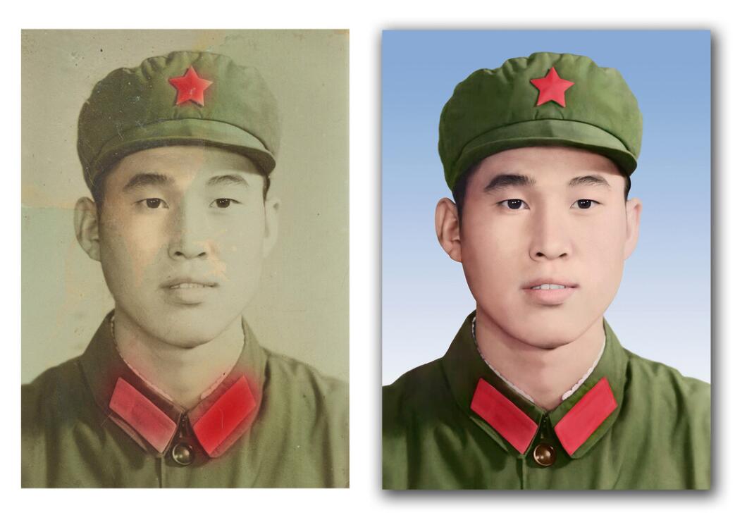 科尔沁左翼中破损照片修复-18